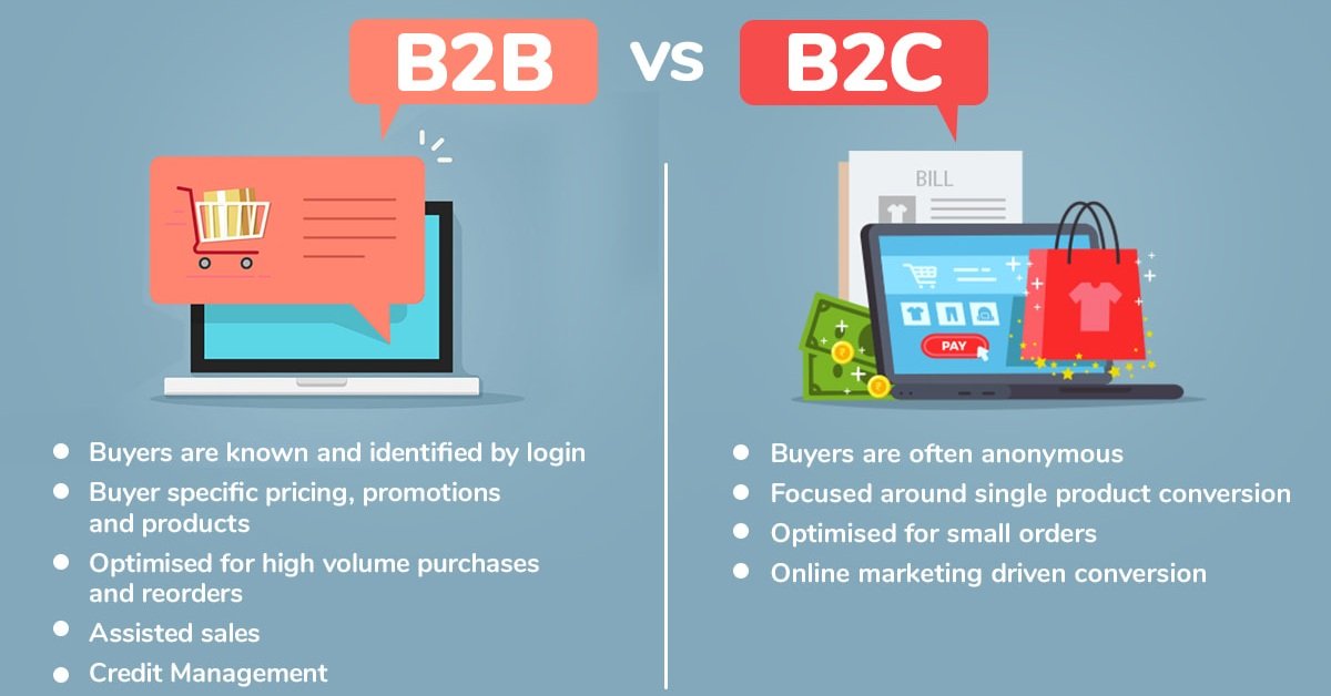 Shopify B2B vs B2C
